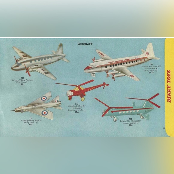 Dinky Toys 715 Bristol 173 HELICOPTER - Picture 4 of 4